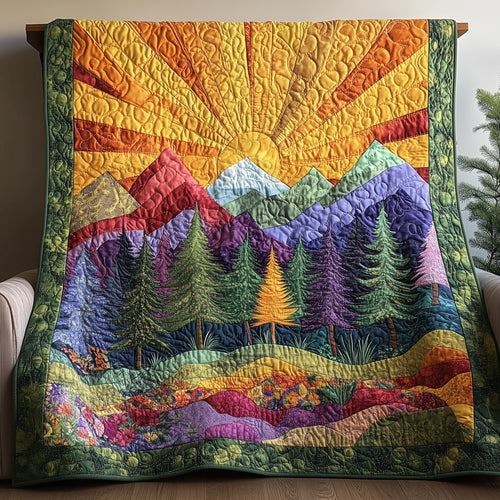Sunshine Forest Quilted Blanket GFTONL4054