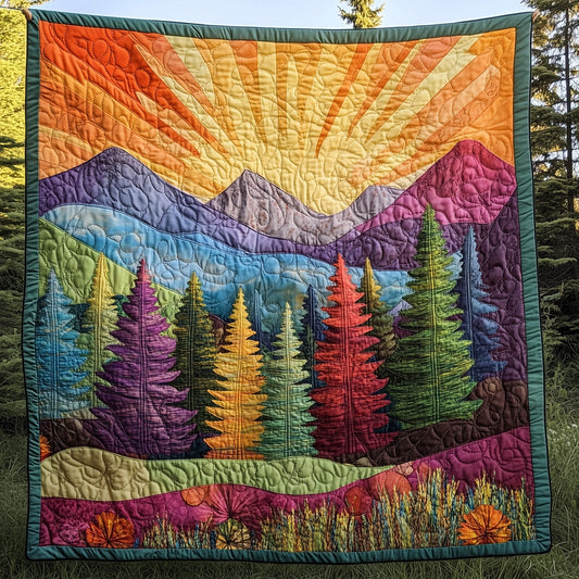Sunshine Forest Quilted Blanket GFTONL4056