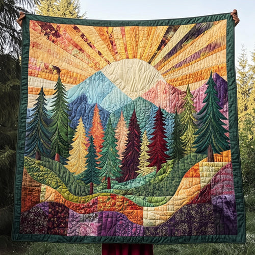 Sunshine Forest Quilted Blanket GFTONL4057
