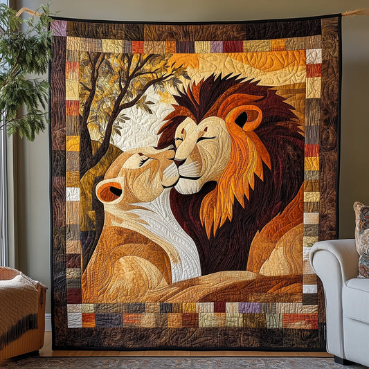 Lionheart Kiss Quilted Blanket GFTONL4095