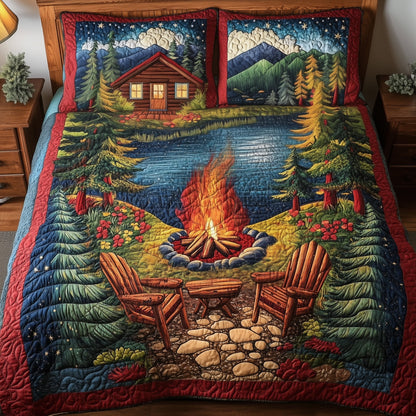 Nature Giggles  3-Piece Quilted Bedding Set GFTONL4126