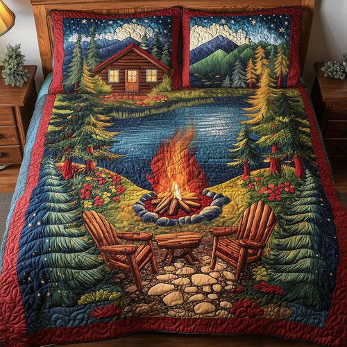 Nature Giggles  3-Piece Quilted Bedding Set GFTONL4126