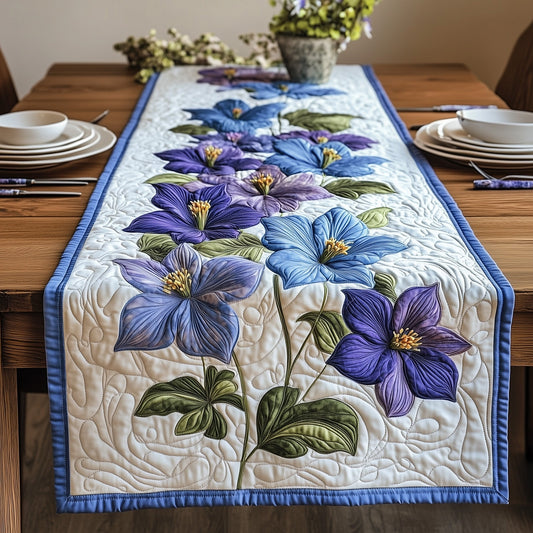 Columbine Charm Quilted Table Runner GFTONL4177