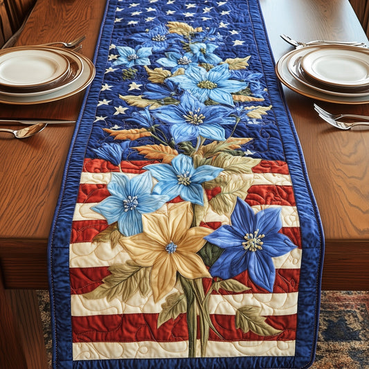 Columbine Charm Quilted Table Runner GFTONL4180