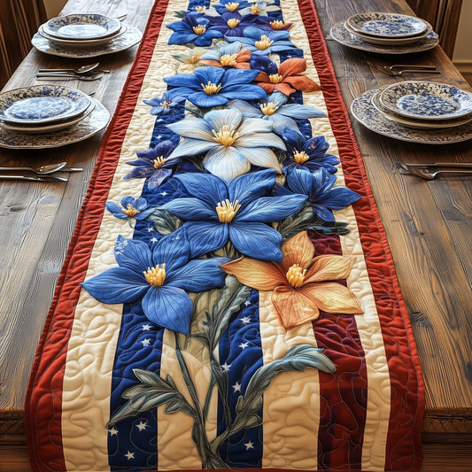 Columbine Charm Quilted Table Runner GFTONL4181