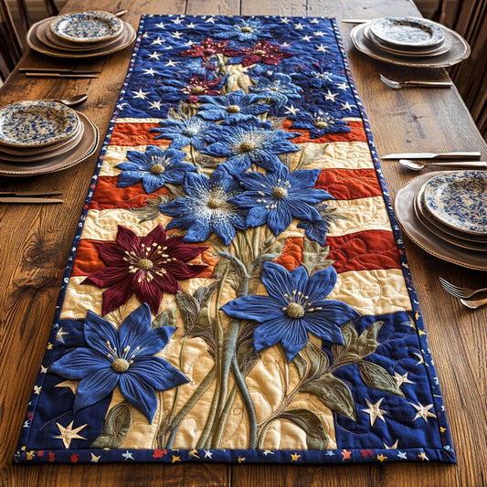 Columbine Charm Quilted Table Runner GFTONL4184