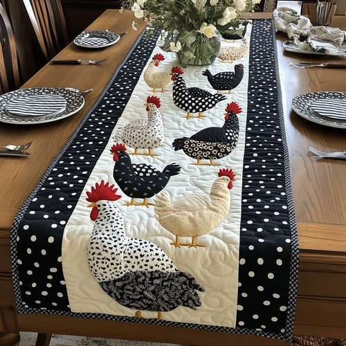 Feather Gang Quilted Table Runner GFTONL4190