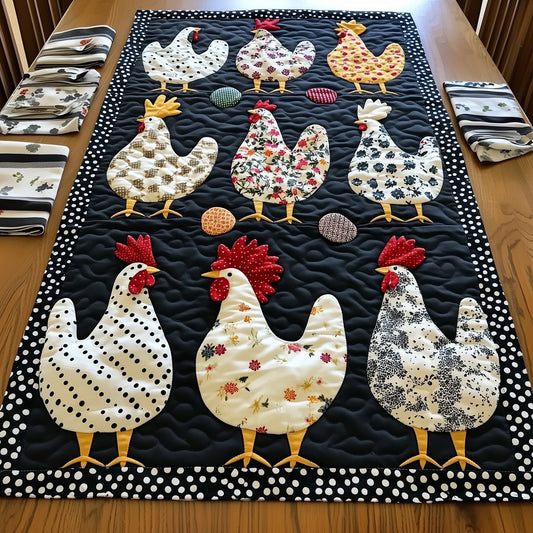 Feather Gang Quilted Table Runner GFTONL4191