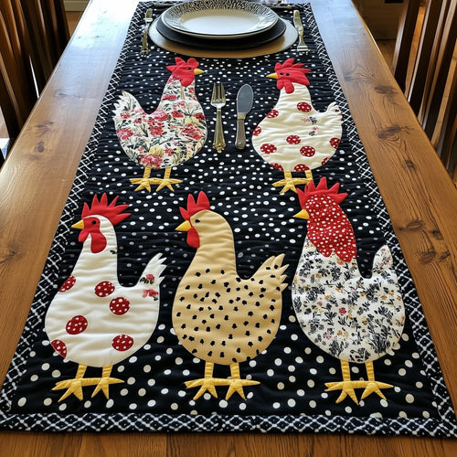 Feather Gang Quilted Table Runner GFTONL4194