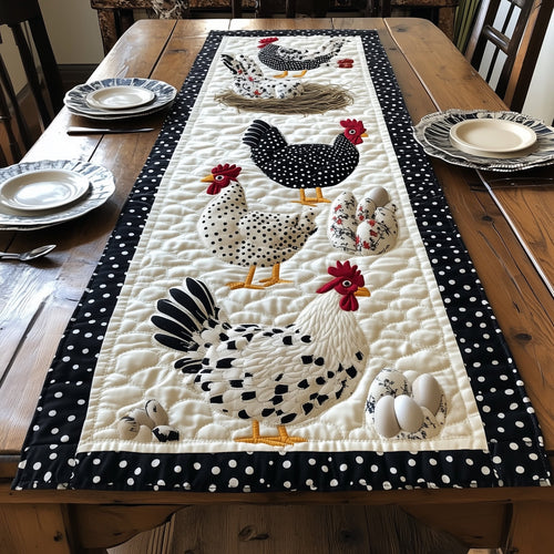 Feather Gang Quilted Table Runner GFTONL4195