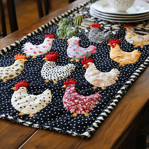 The Coop Troop Quilted Table Runner GFTONL4198