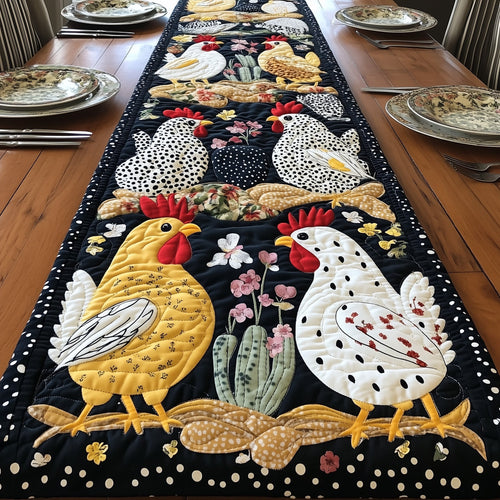 Feathered Feast Quilted Table Runner GFTONL4204