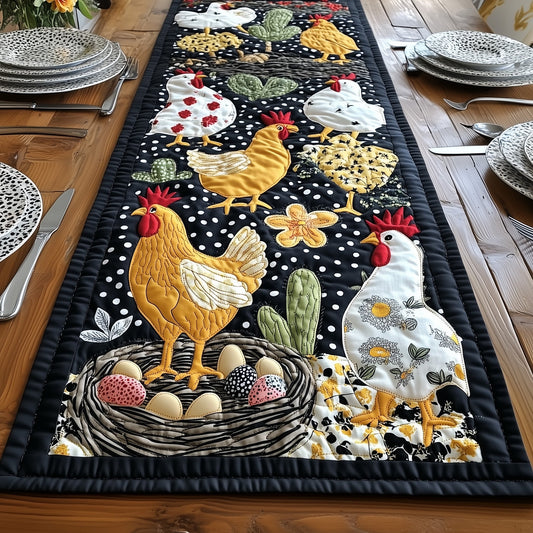 Feathered Feast Quilted Table Runner GFTONL4205