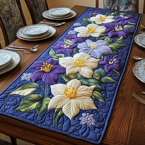 Blooming Columbine  Quilted Table Runner GFTONL4279