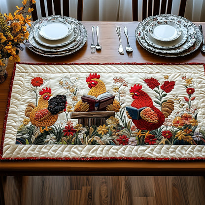 Reading Chicken Quilted Table Runner GFTONL4320