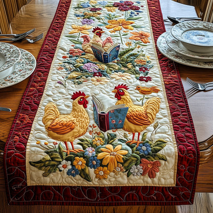 Reading Chicken Quilted Table Runner GFTONL4321