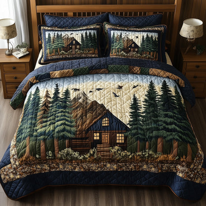Rustic Harmony 3-Piece Quilted Bedding Set GFTONL4388