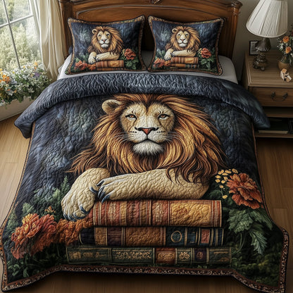 Lion's Library Duvet Cover Set GFTONL4437