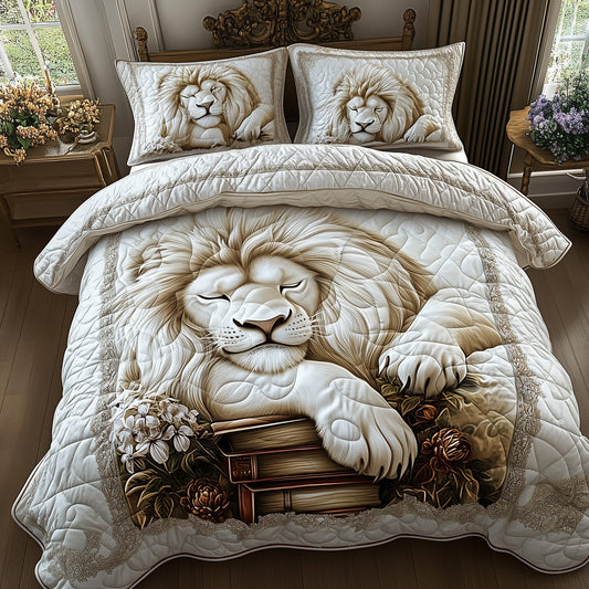 Sleeping Lion Duvet Cover Set GFTONL4442