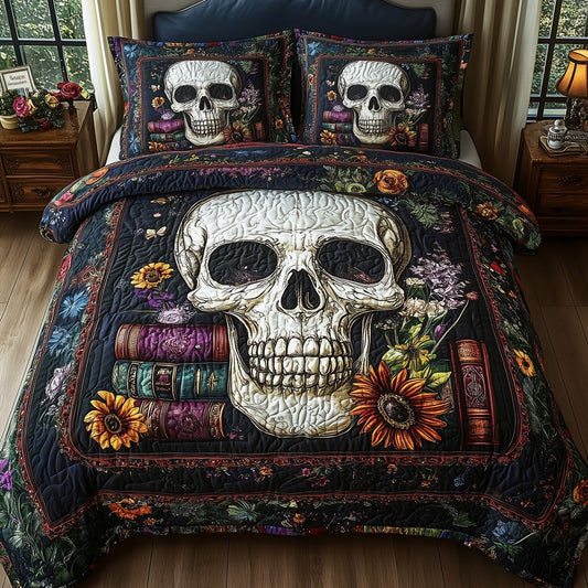 Skull's Library Duvet Cover Set GFTONL4448