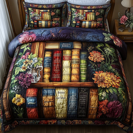 Vintage Library Duvet Cover Set GFTONL4449