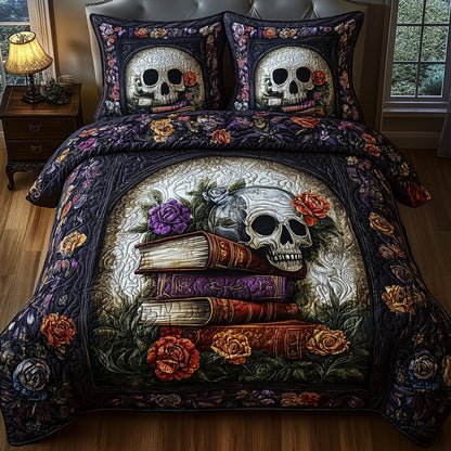 Skull's Library Duvet Cover Set GFTONL4451