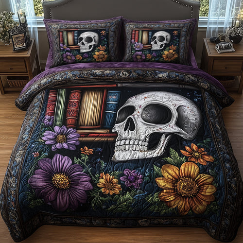Skull's Library Duvet Cover Set GFTONL4452