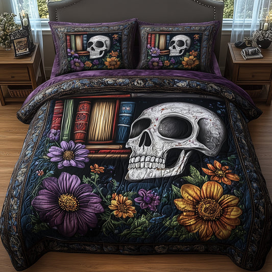 Skull's Library Duvet Cover Set GFTONL4452