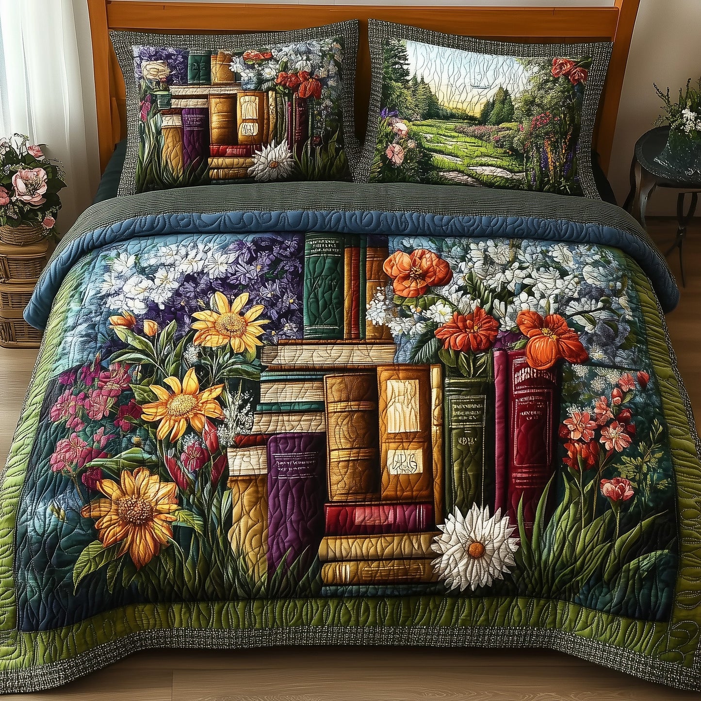 Garden's Library Duvet Cover Set GFTONL4454