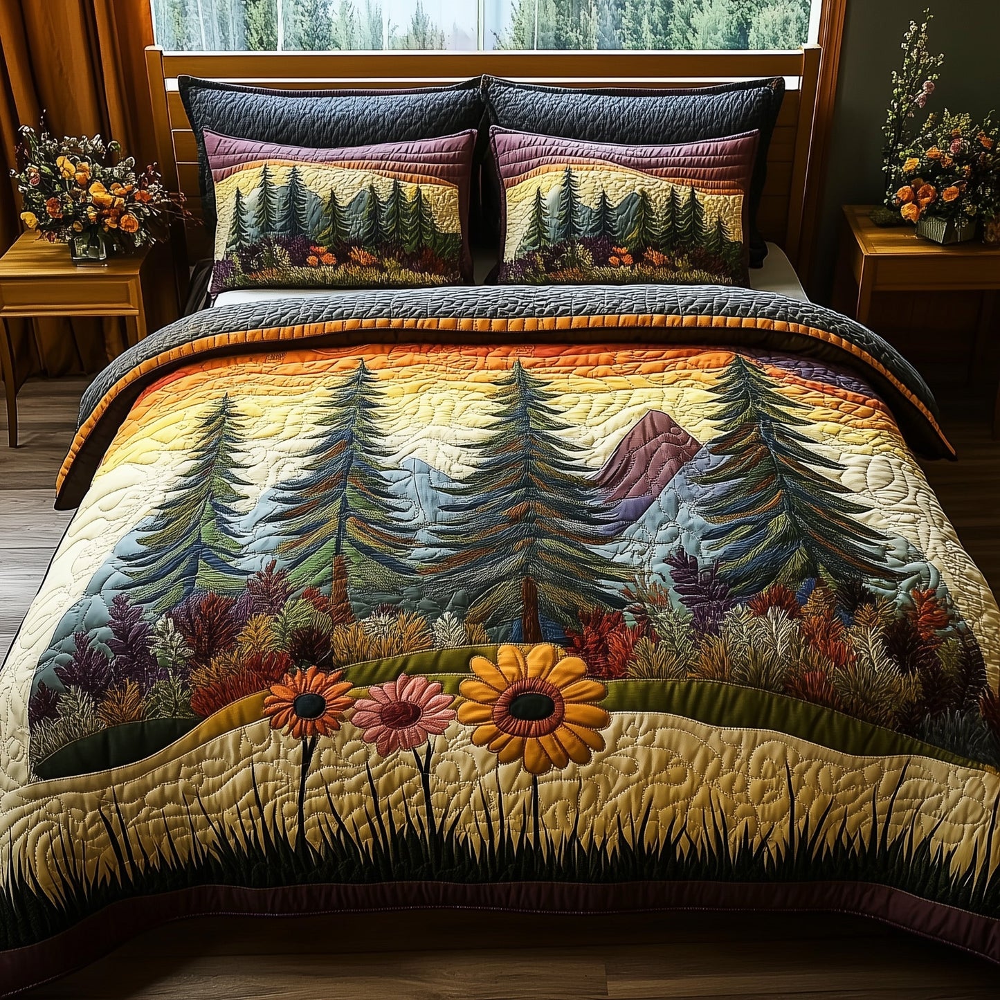 Forest Joy Duvet Cover Set GFTONL4483
