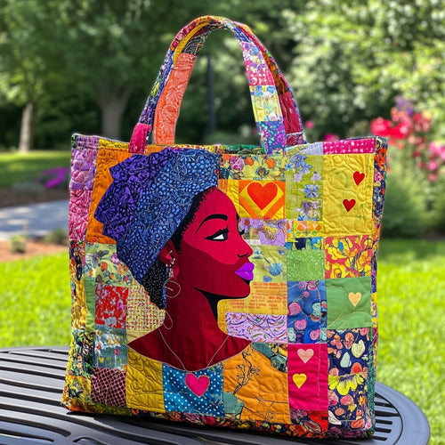 Proud Queen Quilted Tote Bag GFTONL4497