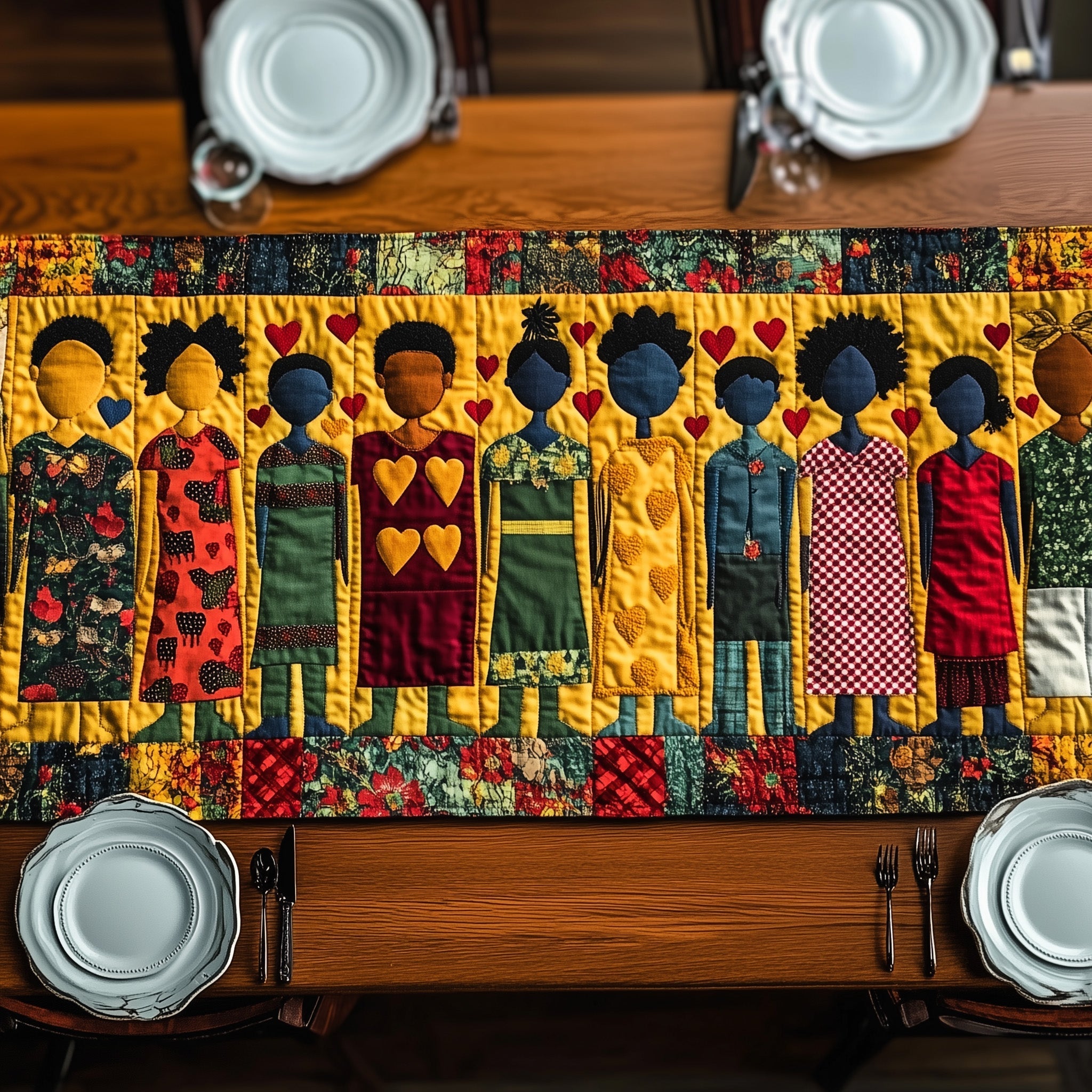 Unshakable Roots Quilted Table Runner GFTONL4533 – Patchique Store