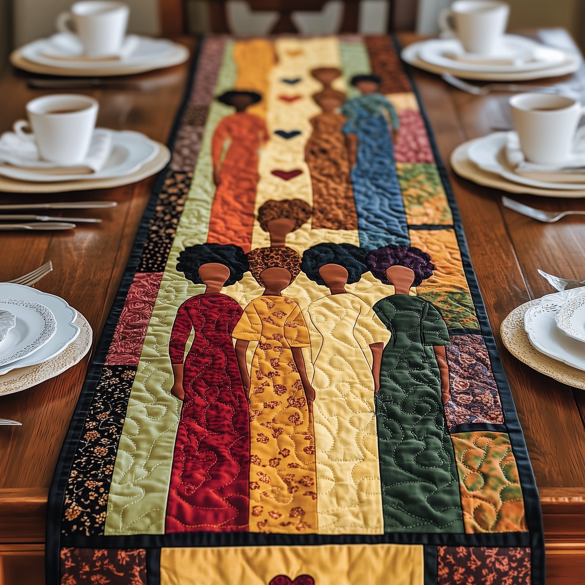 Unshakable Roots Quilted Table Runner GFTONL4535 – Patchique Store
