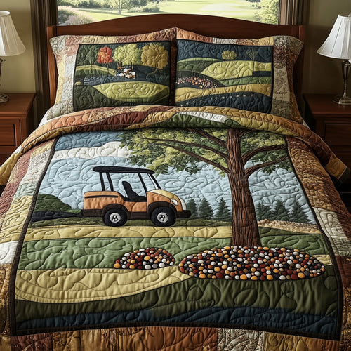 Fairway Serenity 3-Piece Quilted Bedding Set GFTONL4577