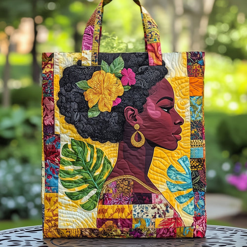Majesty Queen Quilted Tote Bag GFTONL4593