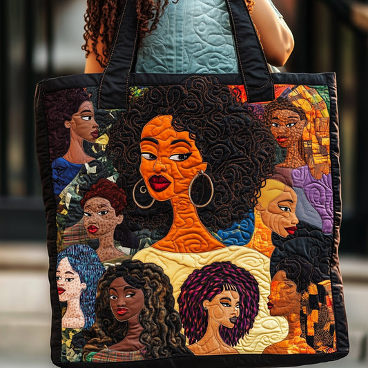 Melanin Magic  Quilted Tote Bag GFTONL4600