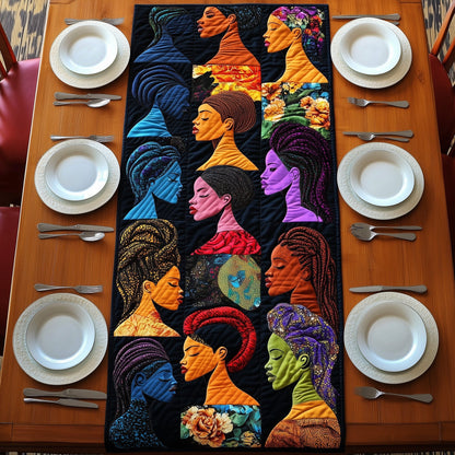 Divine Melanin  Quilted Table Runner GFTONL4611