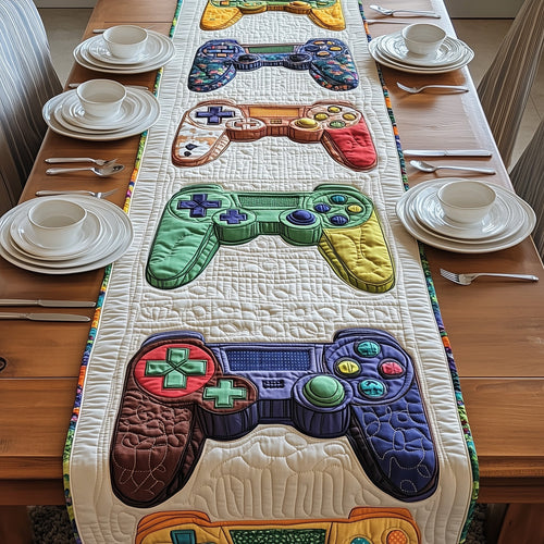 Joyful Gaming Quilted Table Runner GFTONL4624