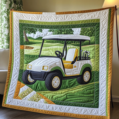 Golf Cart Quilted Blanket GFTONL4635