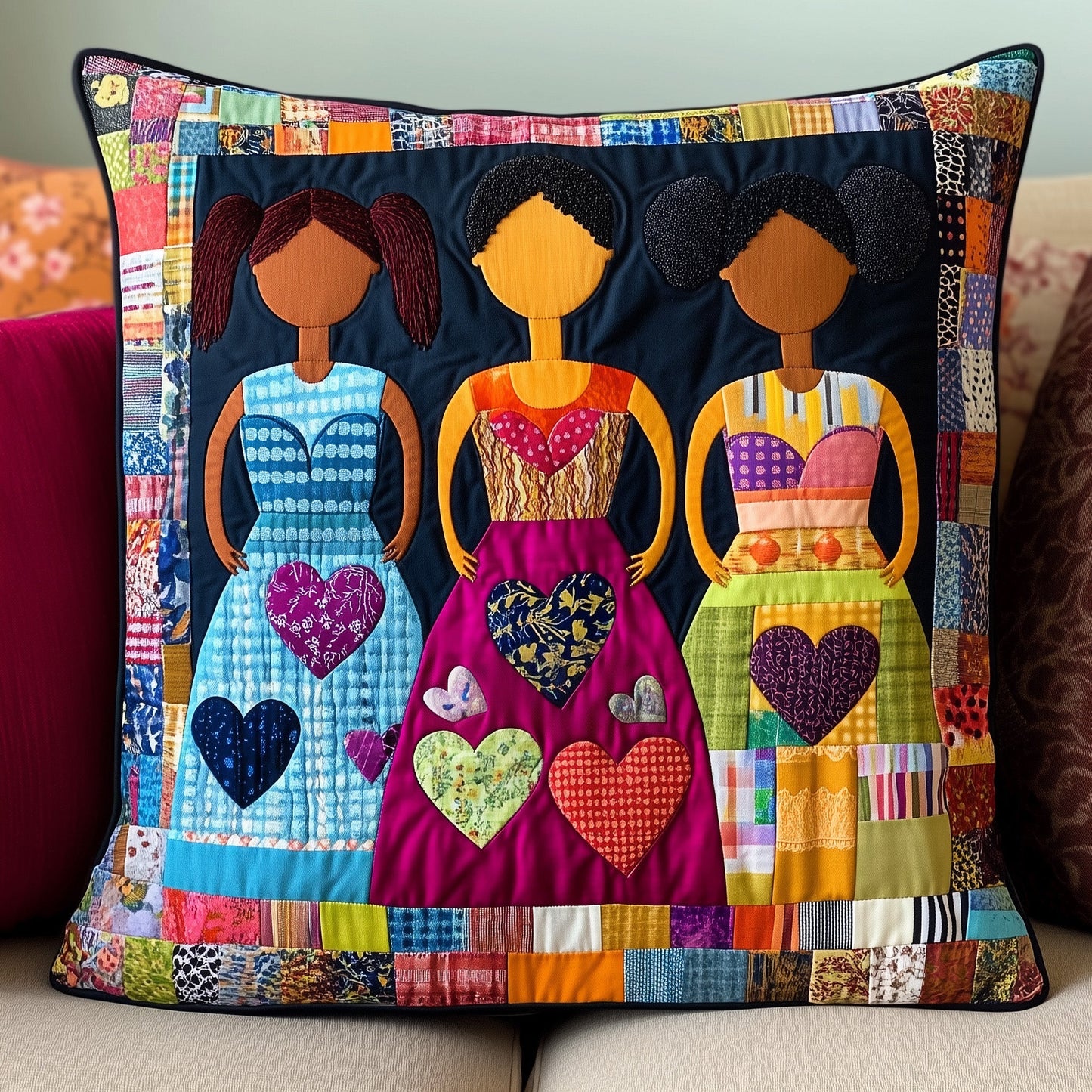 Junteenth Quilted Pillow Case GFTONL4645