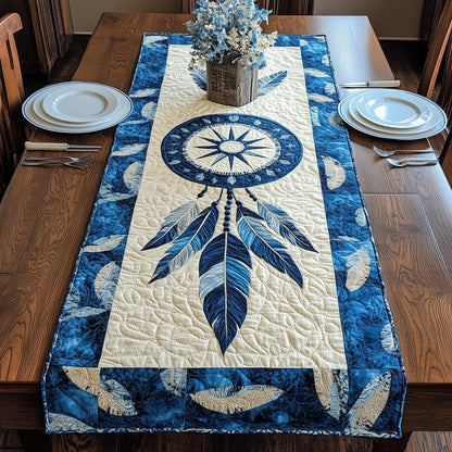Blue Dreamcatcher Quilted Table Runner GFTONL4653