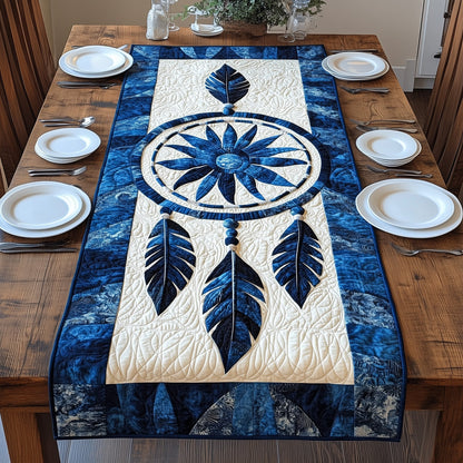 Blue Dreamcatcher Quilted Table Runner GFTONL4665