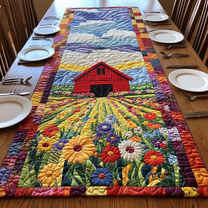 Blooming Farm Quilted Table Runner GFTONL4683