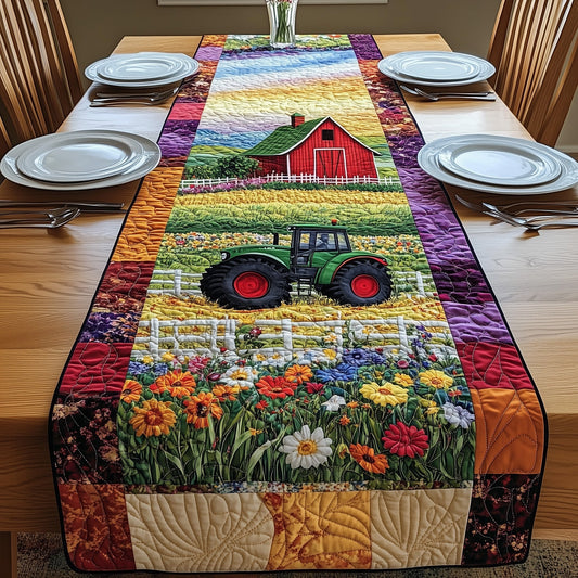 Tractor Life Quilted Table Runner GFTONL4685