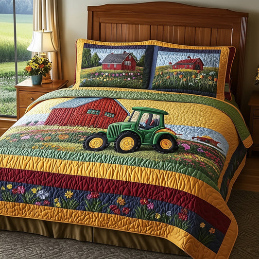 Farmer Heaven 3-Piece Quilted Bedding Set GFTONL4699