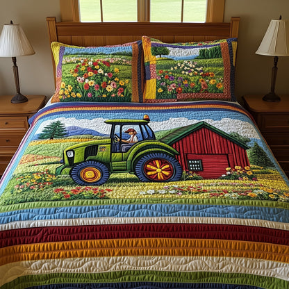 Farmer Heaven 3-Piece Quilted Bedding Set GFTONL4700