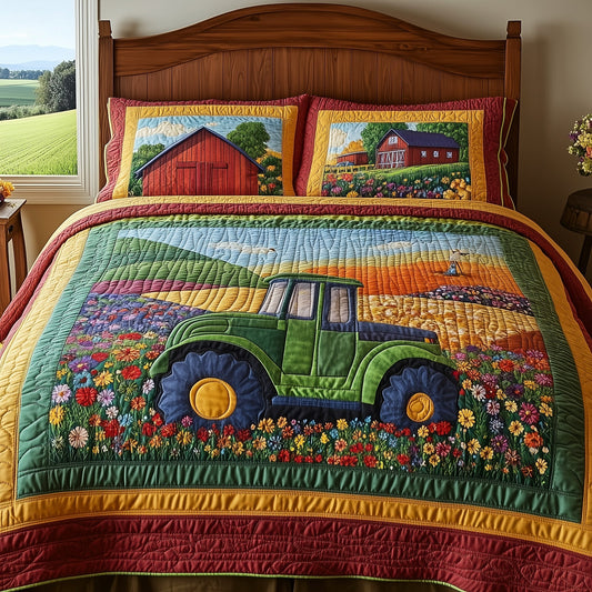 Farmer Heaven 3-Piece Quilted Bedding Set GFTONL4702