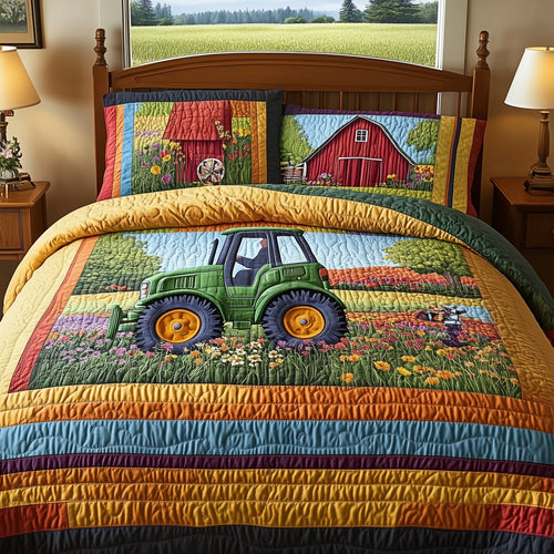 Farmer Heaven 3-Piece Quilted Bedding Set GFTONL4703