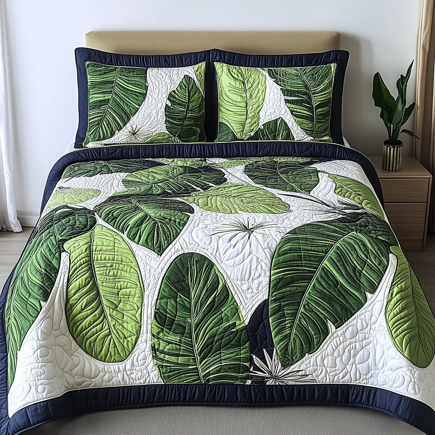 Tropical Dream 3-Piece Quilted Bedding Set GFTONL4731