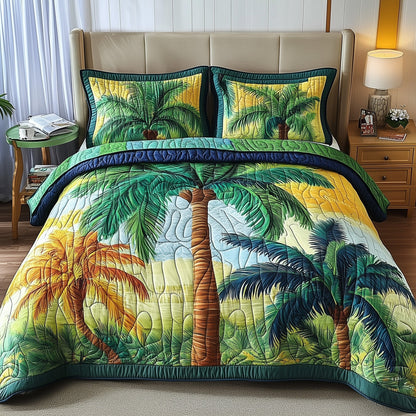 Tropical Dream 3-Piece Quilted Bedding Set GFTONL4735